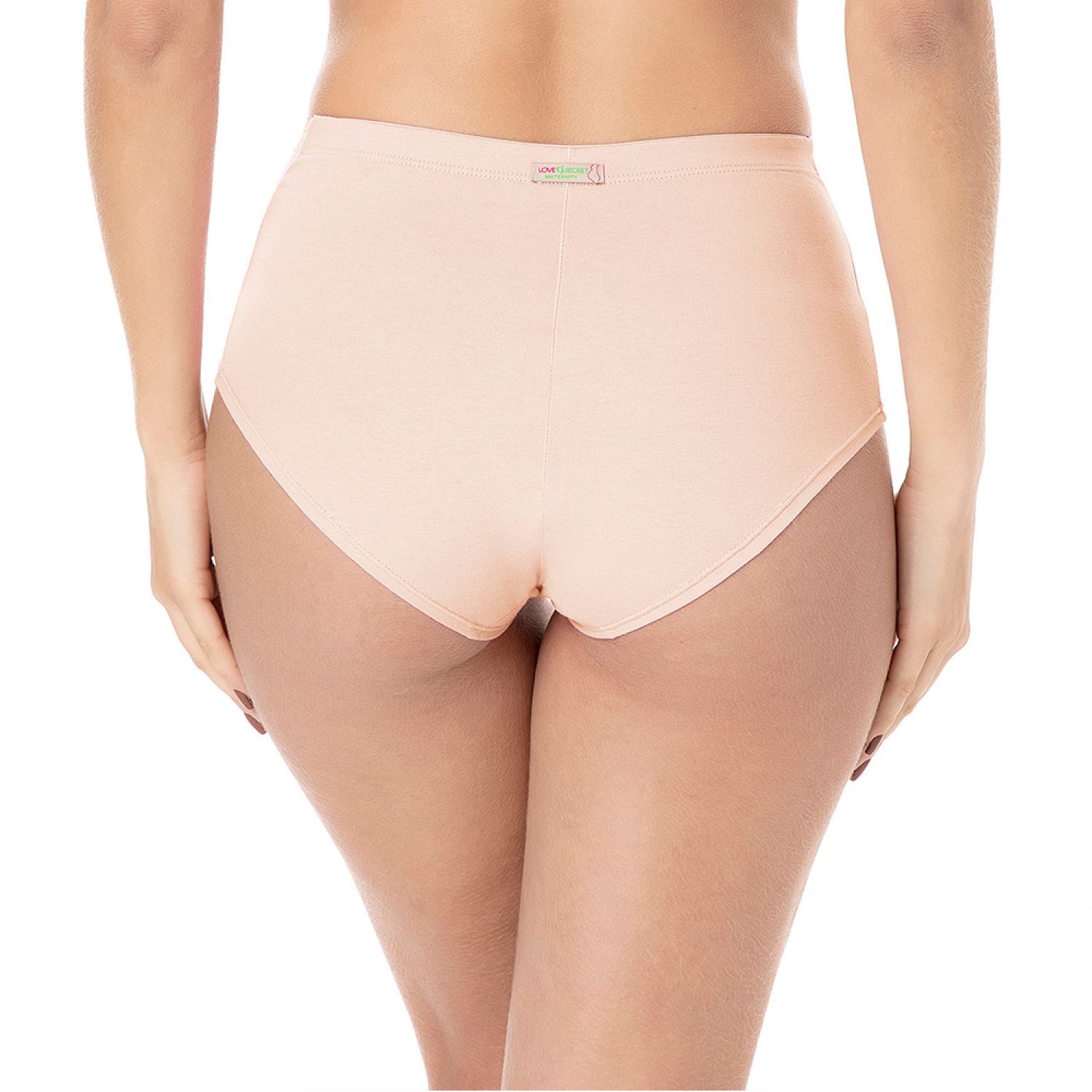 Calcinha Renda Alta Nude P