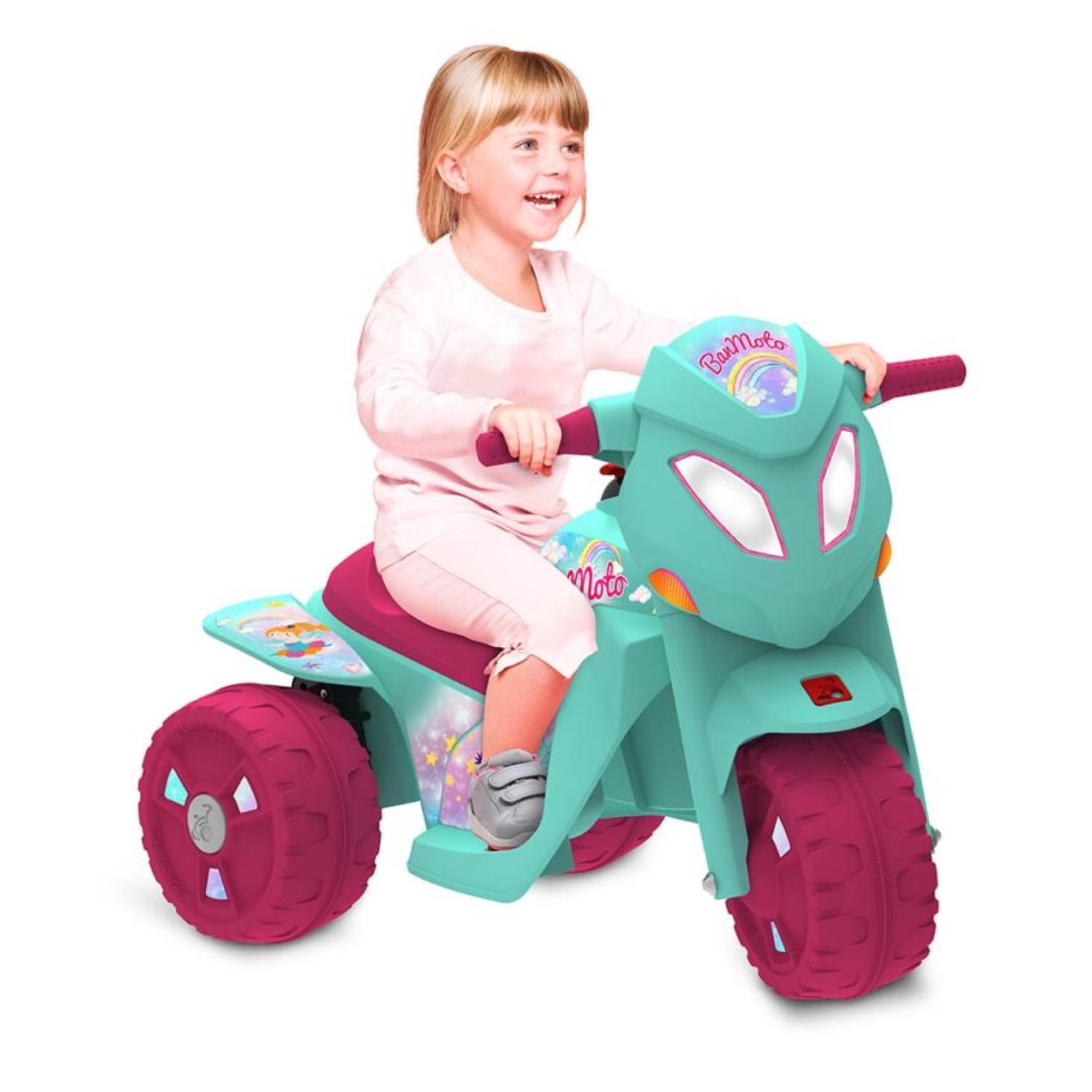 Moto Elétrica Infantil BanMoto Azul