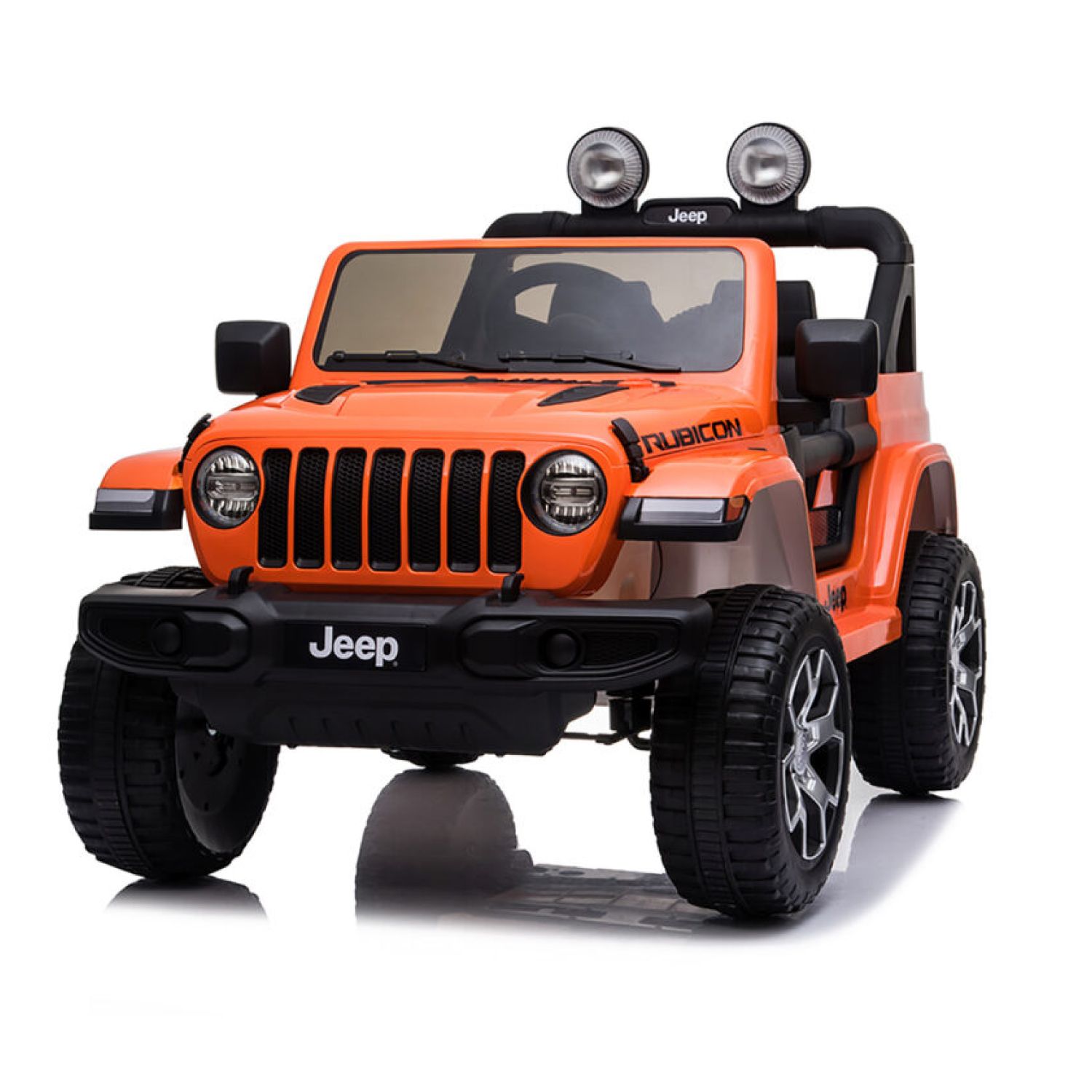Carro Elétrico Infantil Jeep Wrangler Laranja