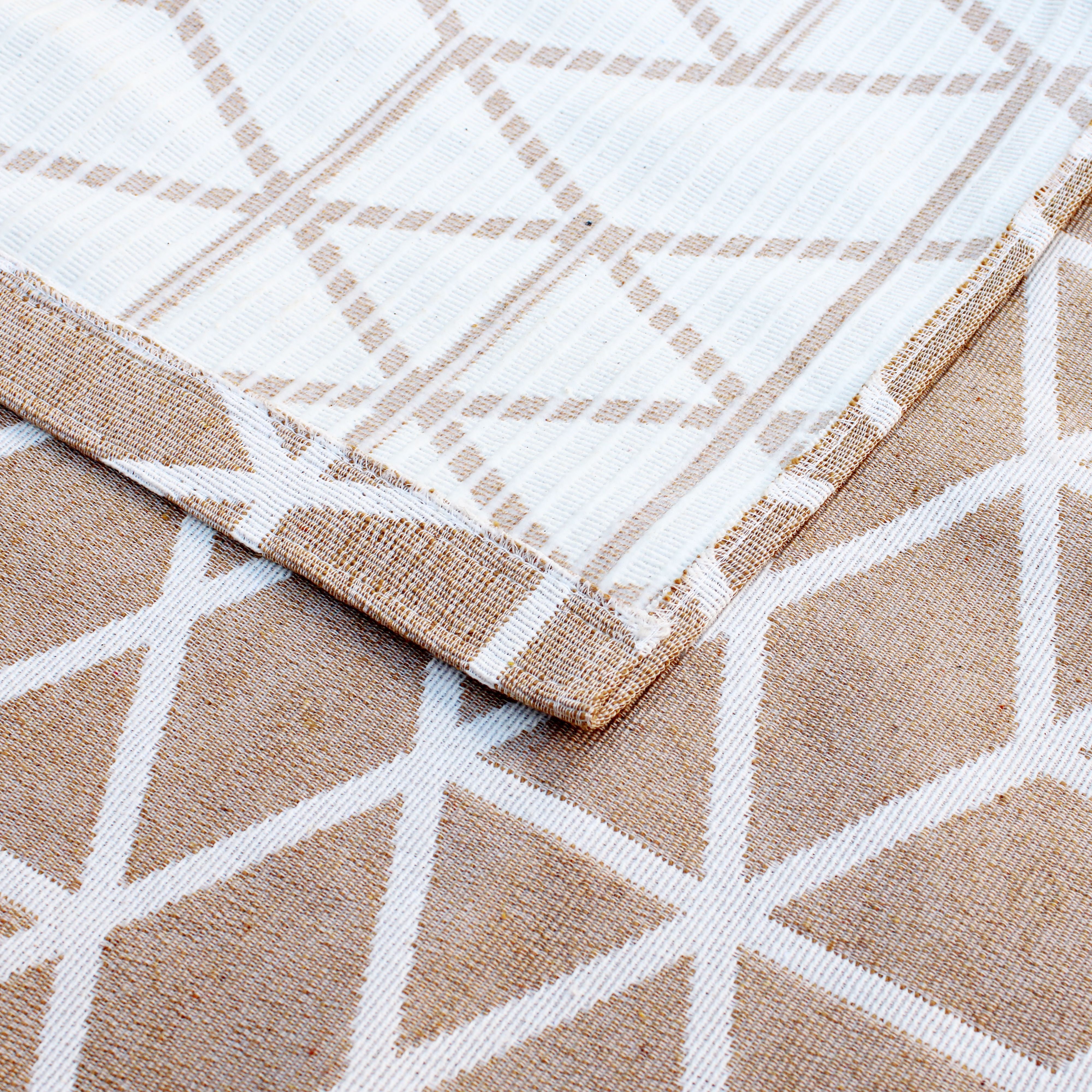 Tapete Retangular Texas Bege 2m