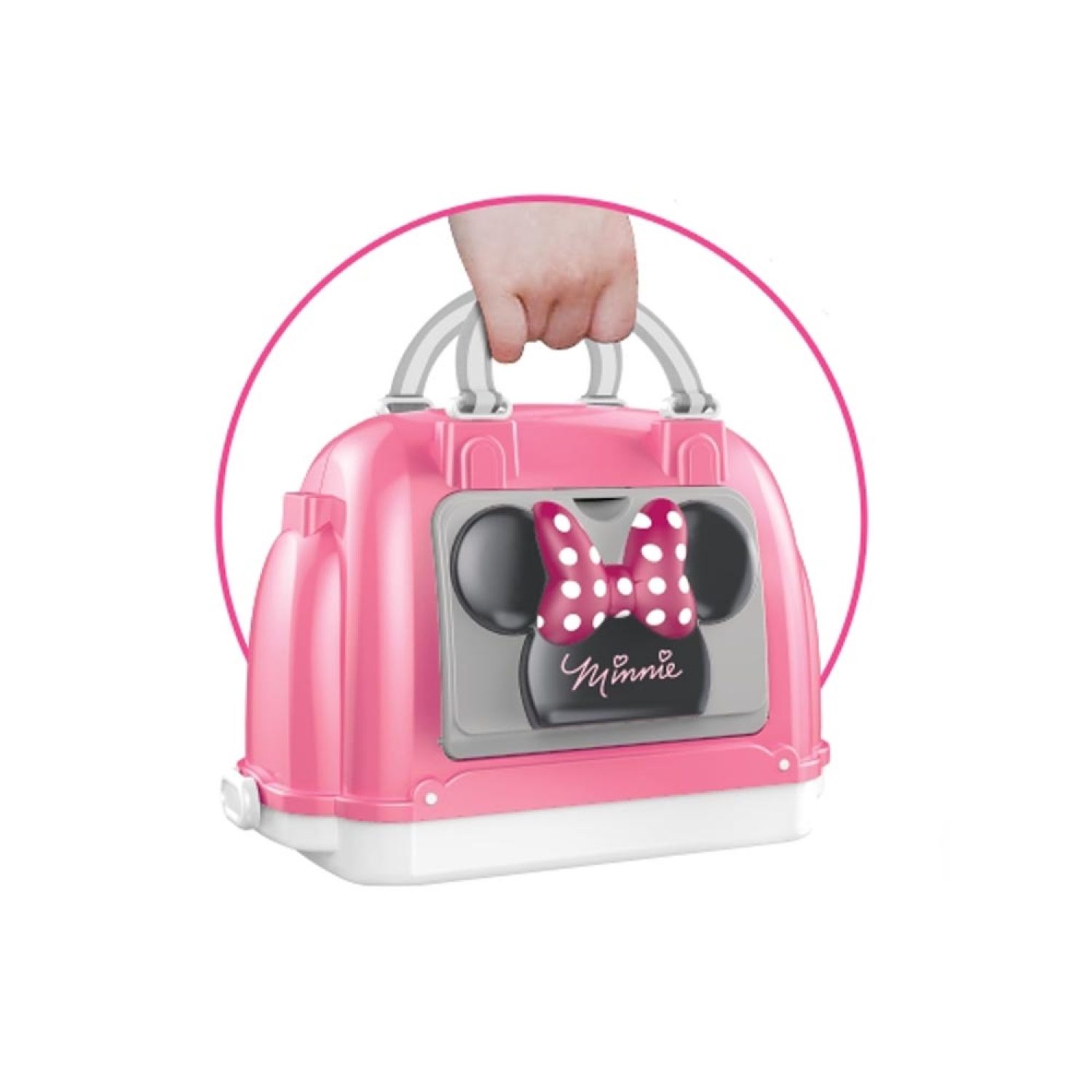 Maleta 3 em 1 Mercado da Minnie Mouse