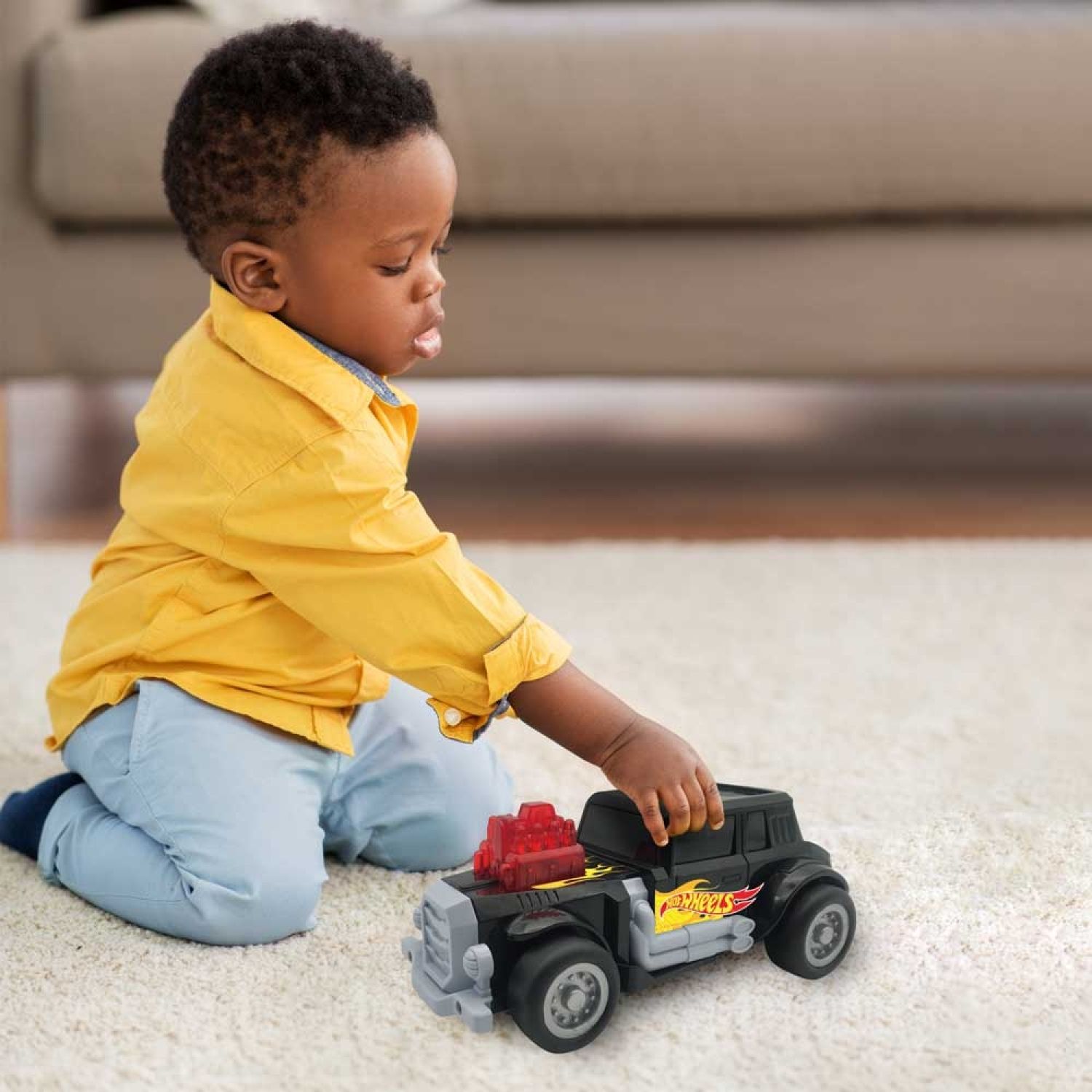 Carro Hot Wheels Hot Rod Preto