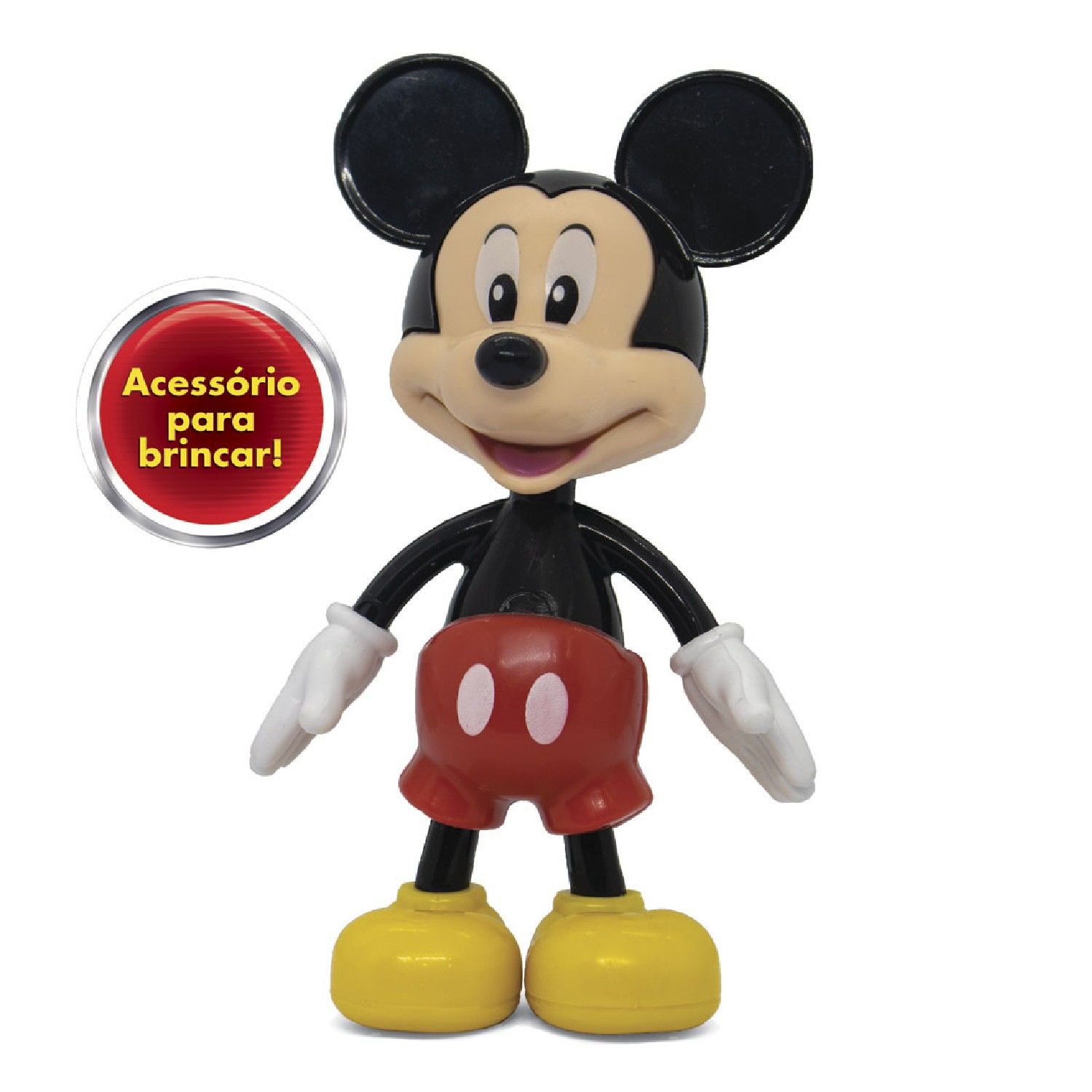 Boneco Mickey Mouse com Acessórios Disney