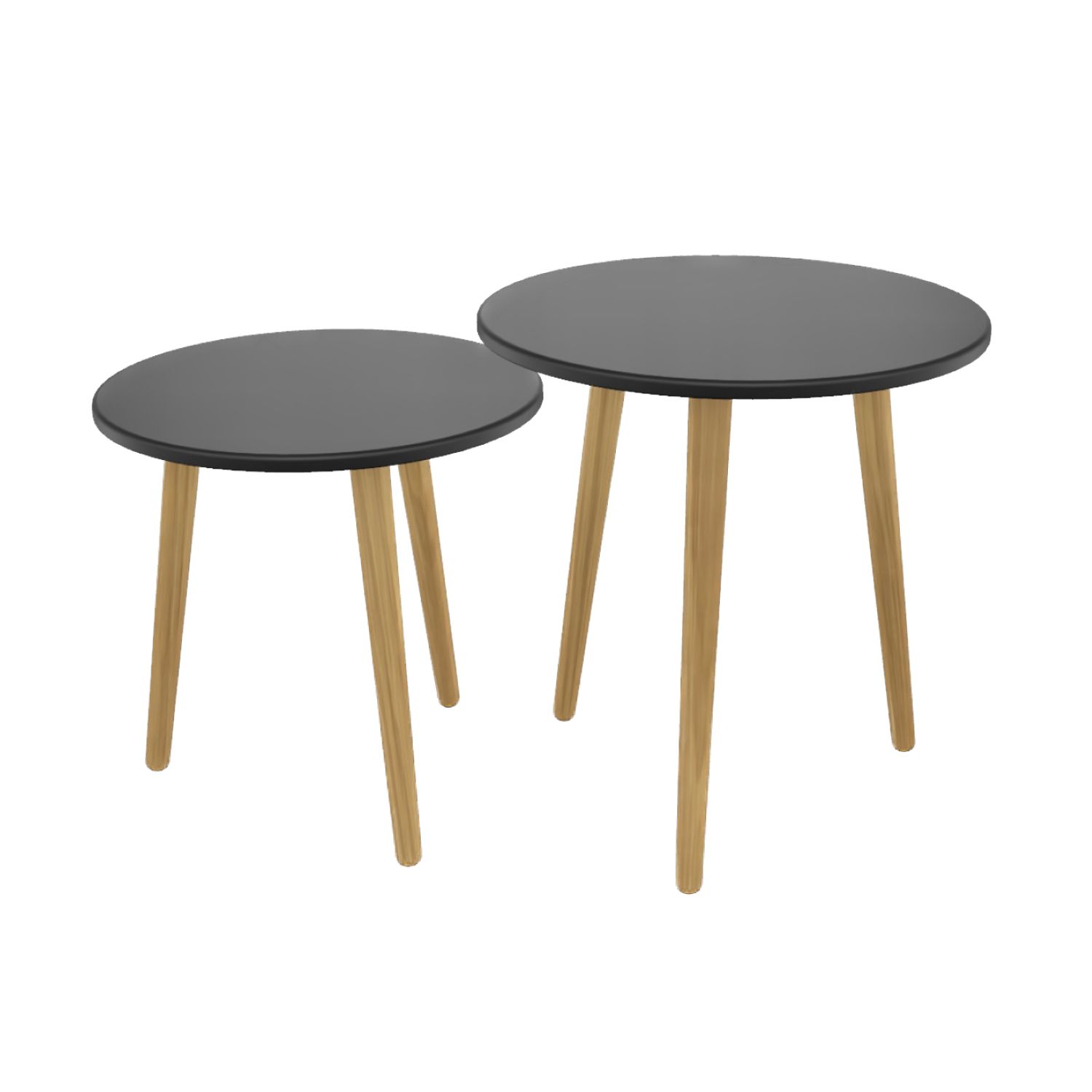 Mesa de Canto Copacabana Branco 45cm