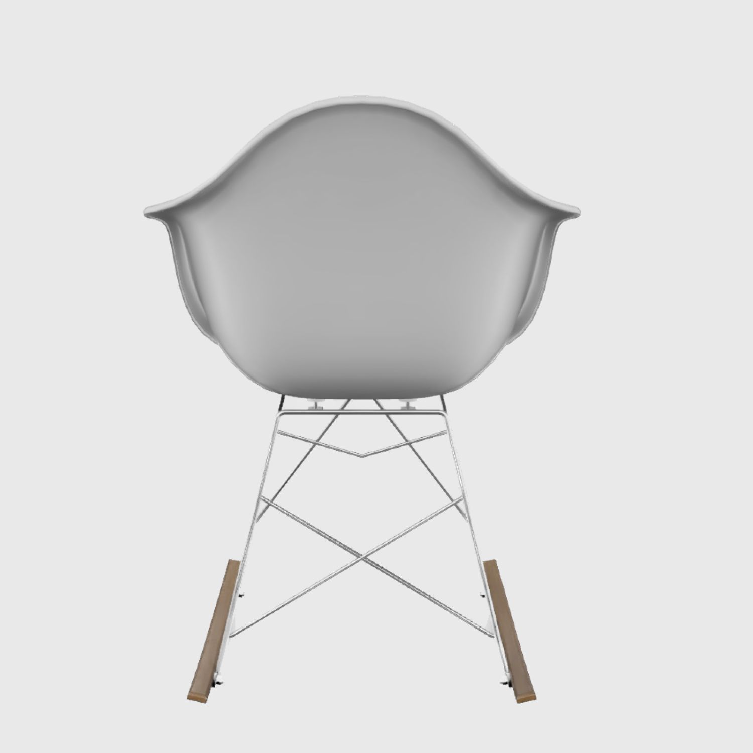 Cadeira de Balanço Eames Arm Branco