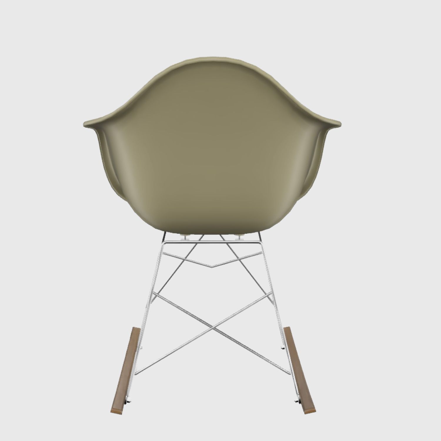 Cadeira de Balanço Eames Arm Branco