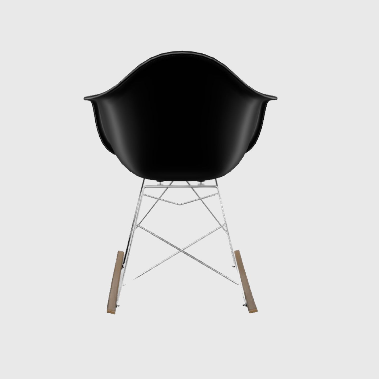 Cadeira de Balanço Eames Arm Branco