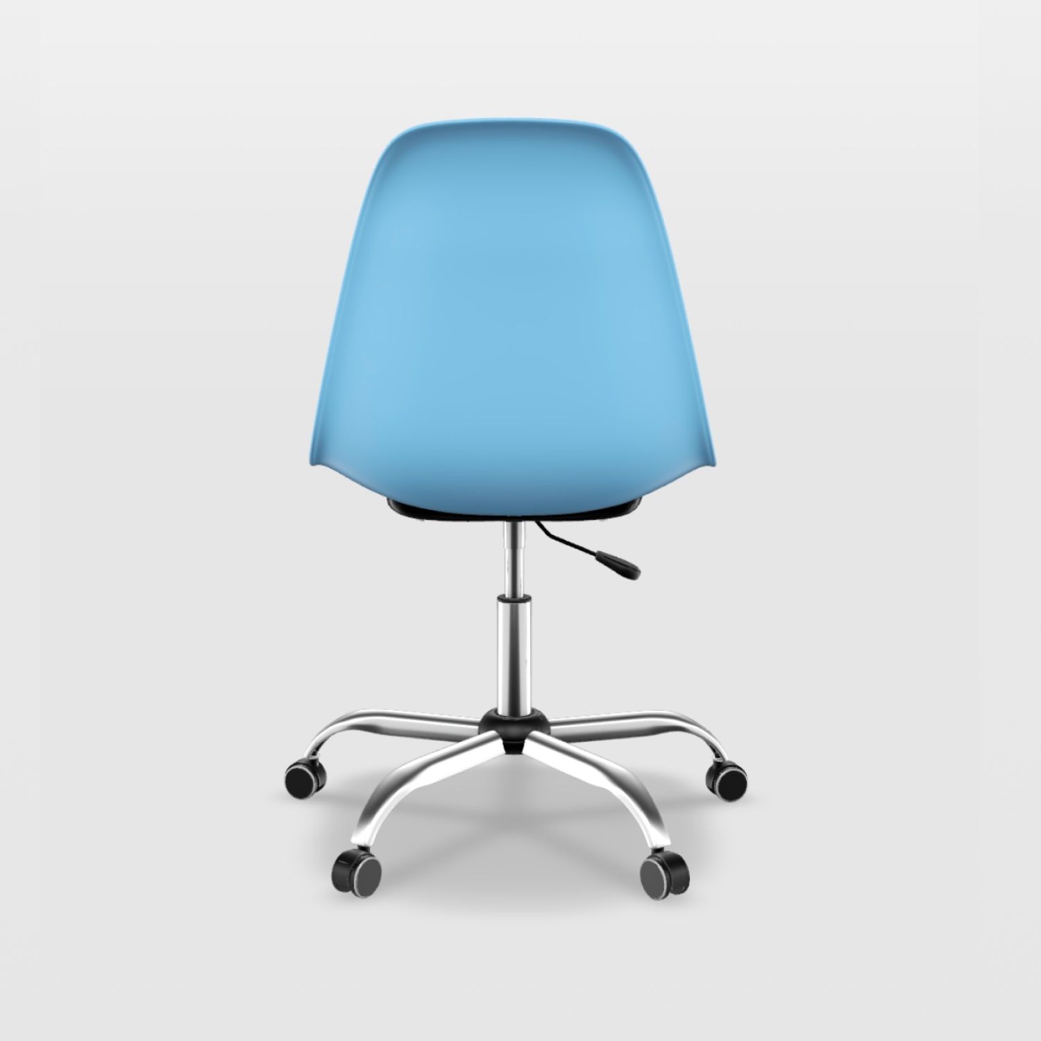 Cadeira de Escritório Eames Cromada Branco