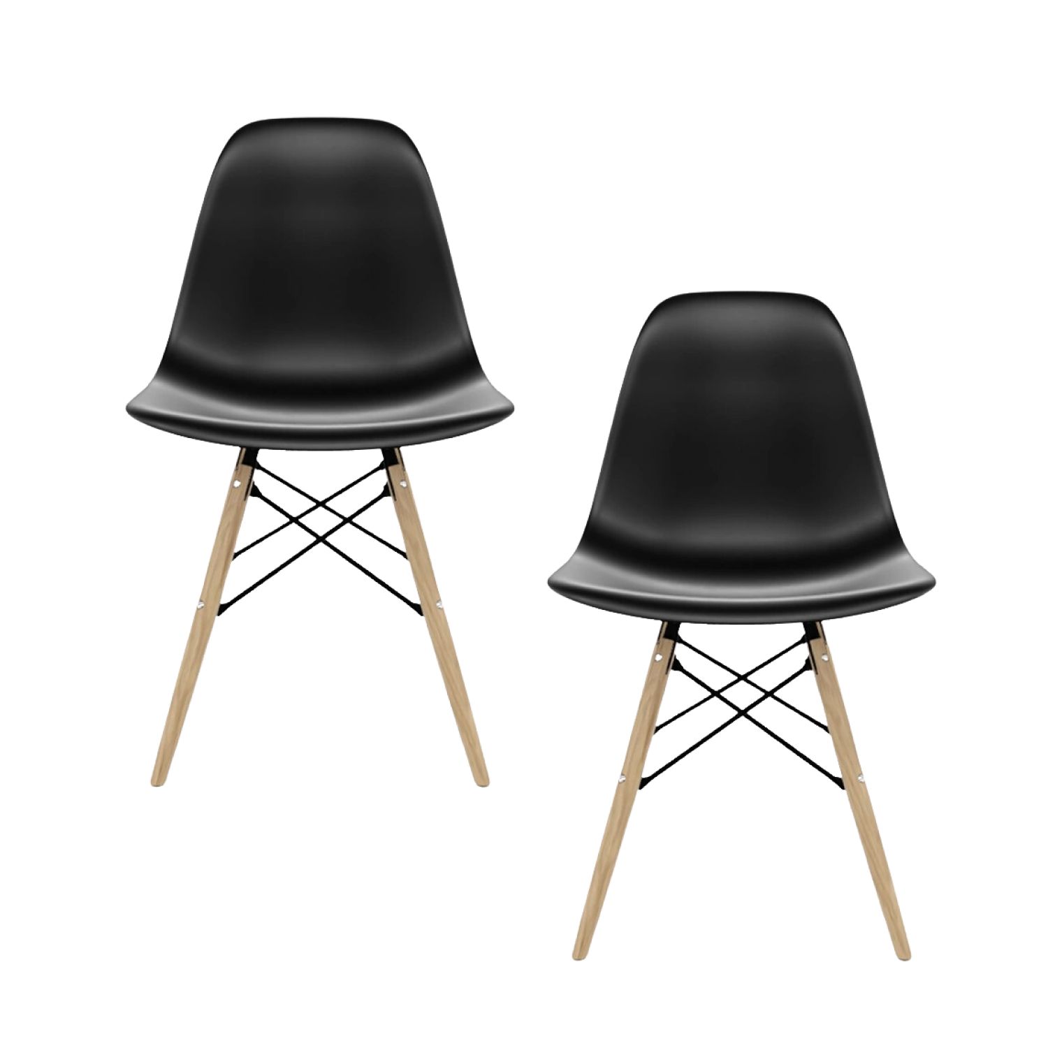 Kit Cadeira Infantil Eames Branca