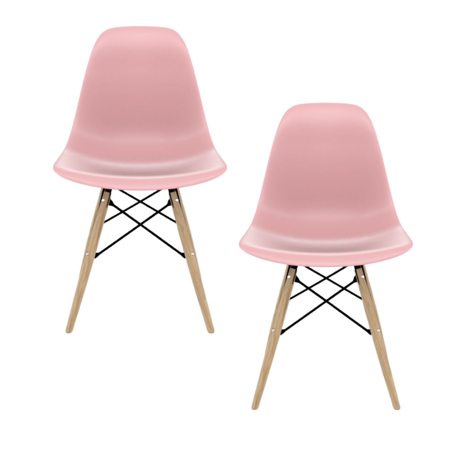 Kit Cadeira Infantil Eames Branca