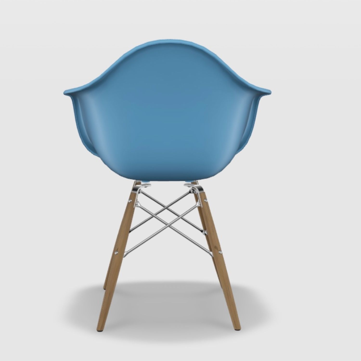 Kit Cadeira Eames Arm Preto