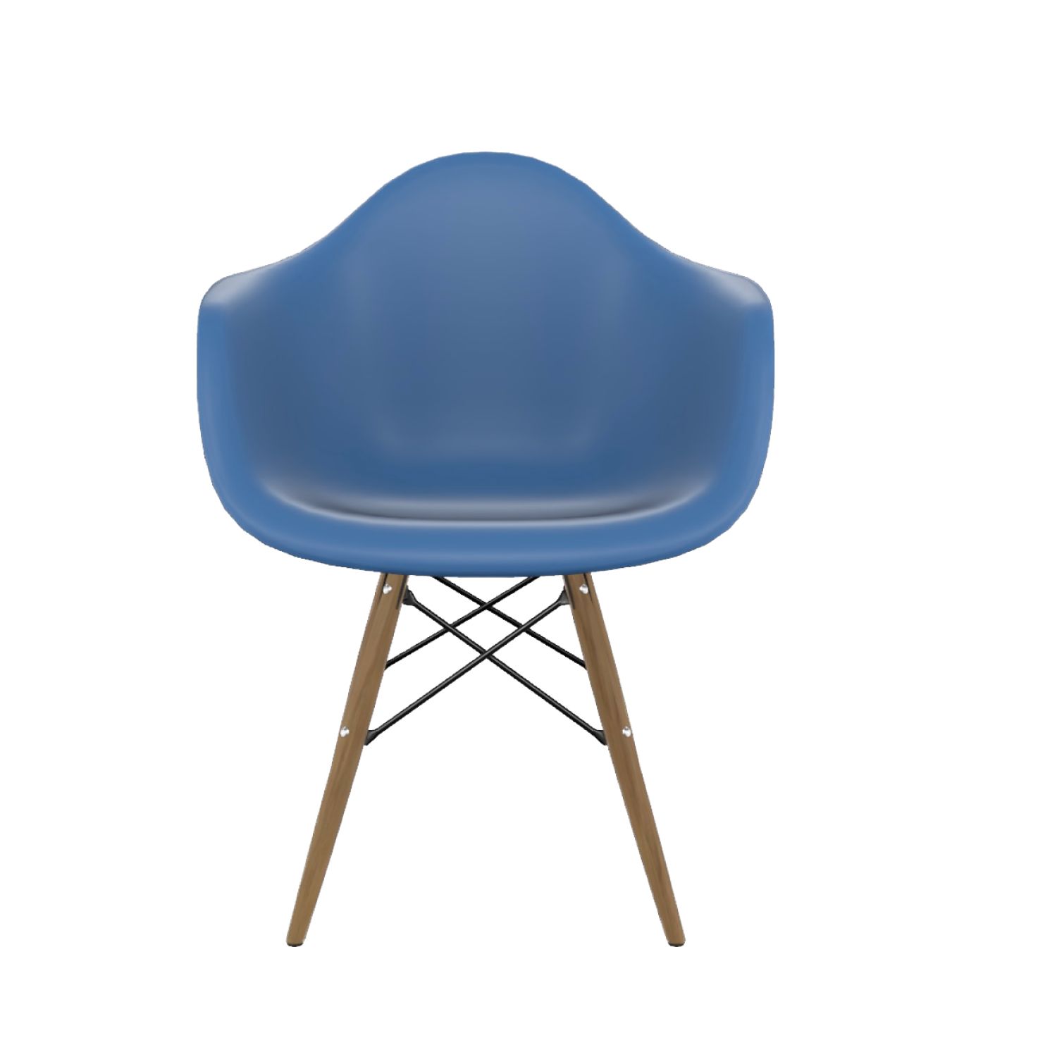 Kit Cadeira Eames Arm Preto