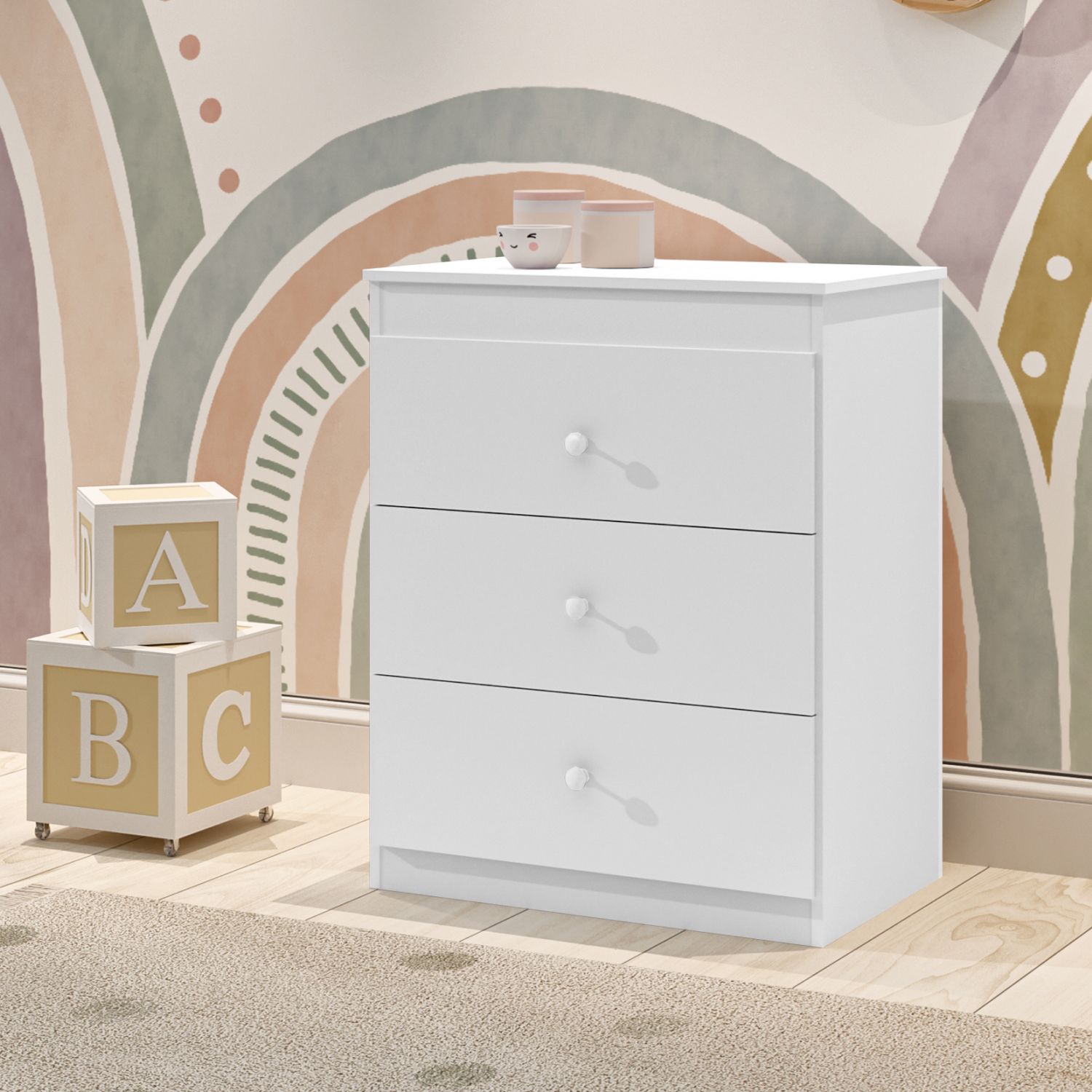 Cômoda Infantil Branco Carol