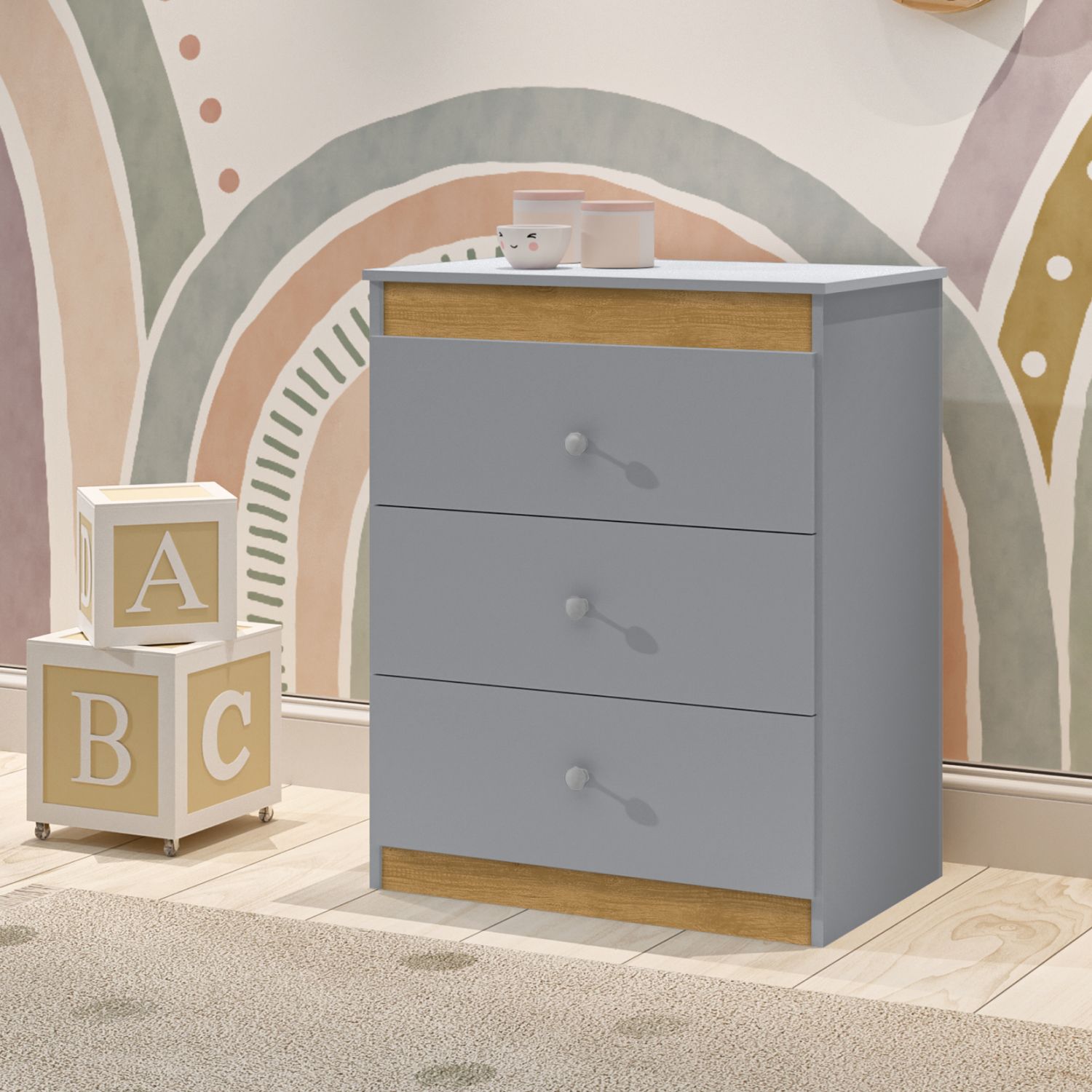 Cômoda Infantil Branco Carol