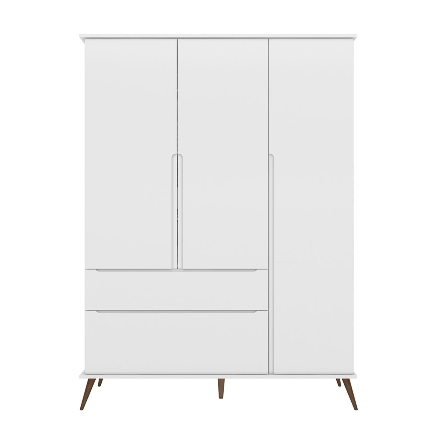 Guarda Roupa Infantil Branco 3 Portas Melinda