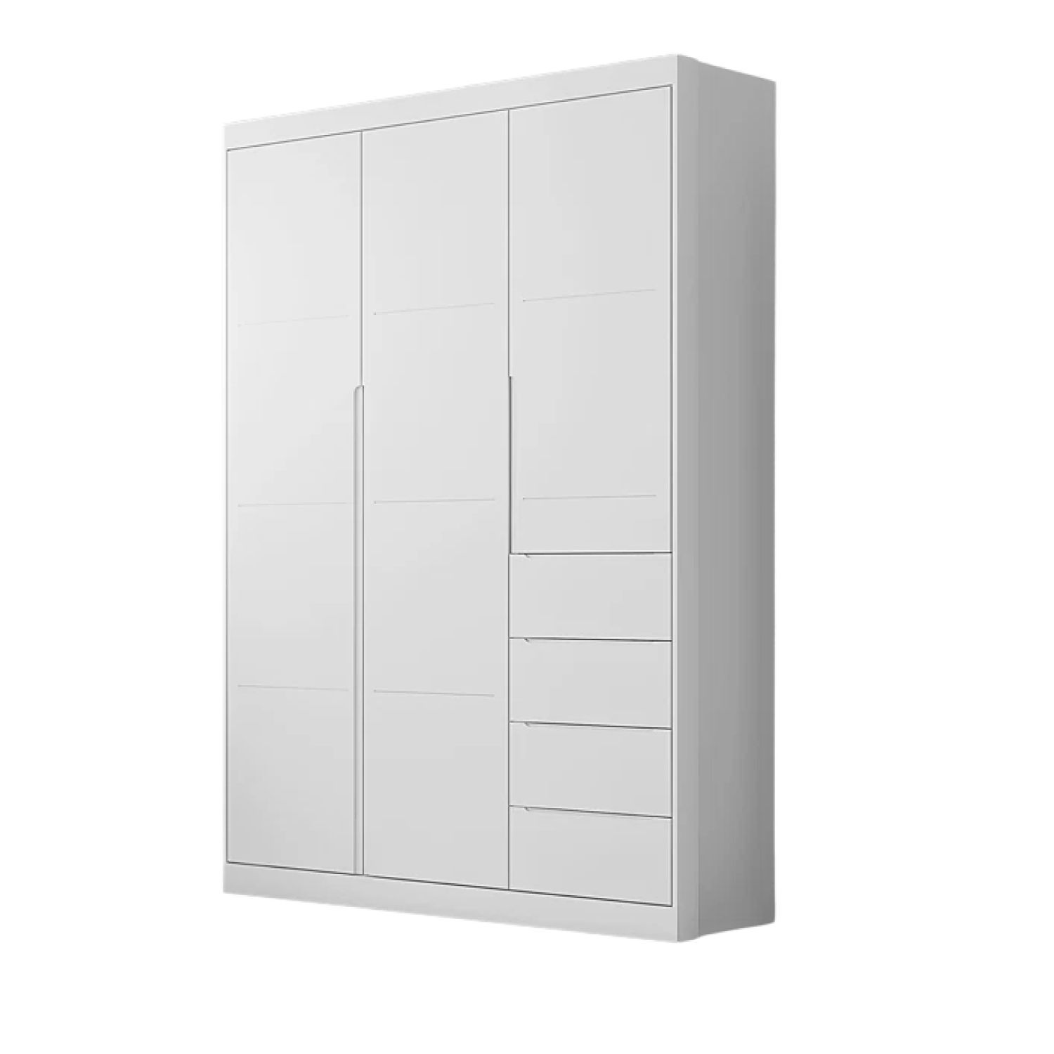 Guarda Roupa Infantil Branco 3 Portas Eloá