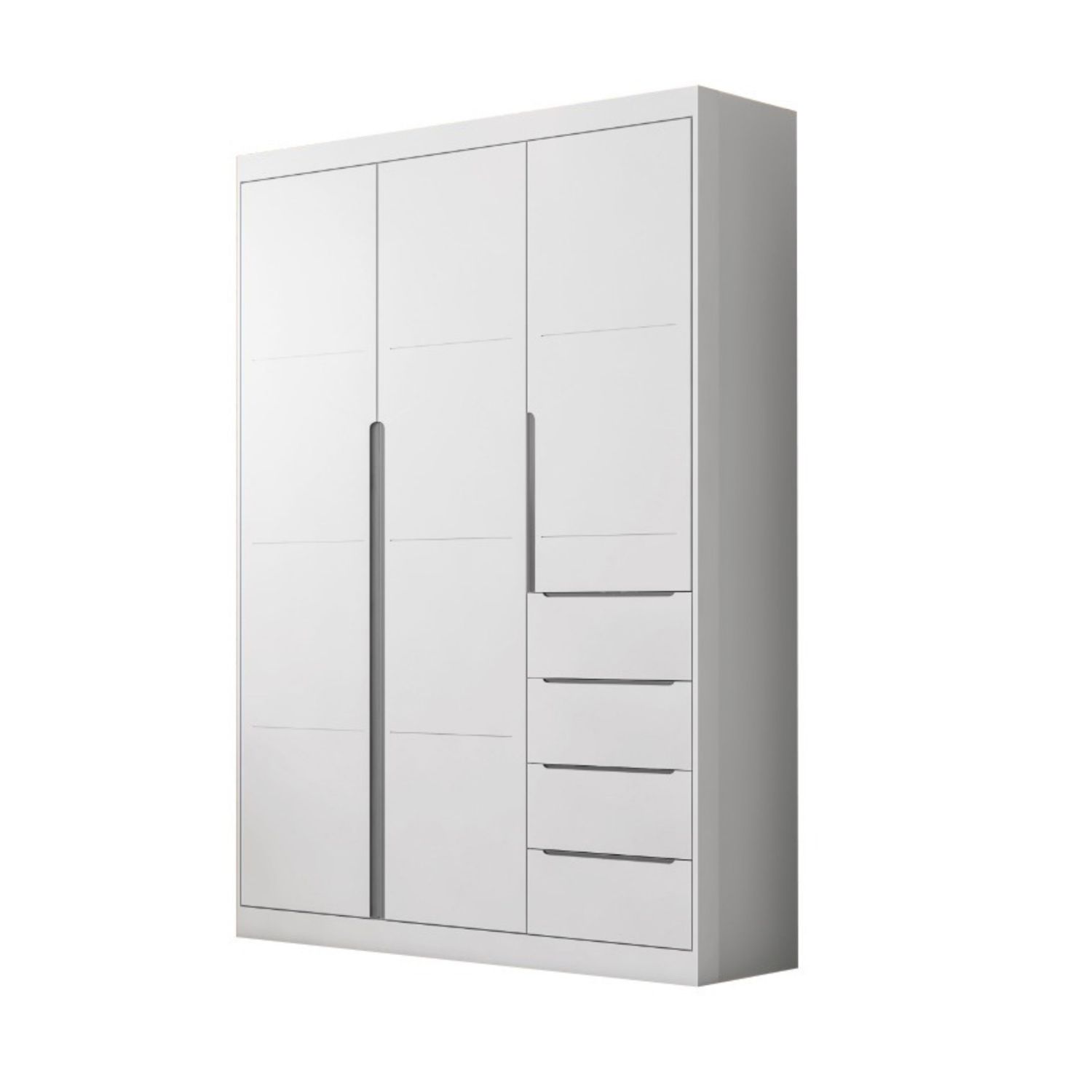 Guarda Roupa Infantil Branco 3 Portas Eloá