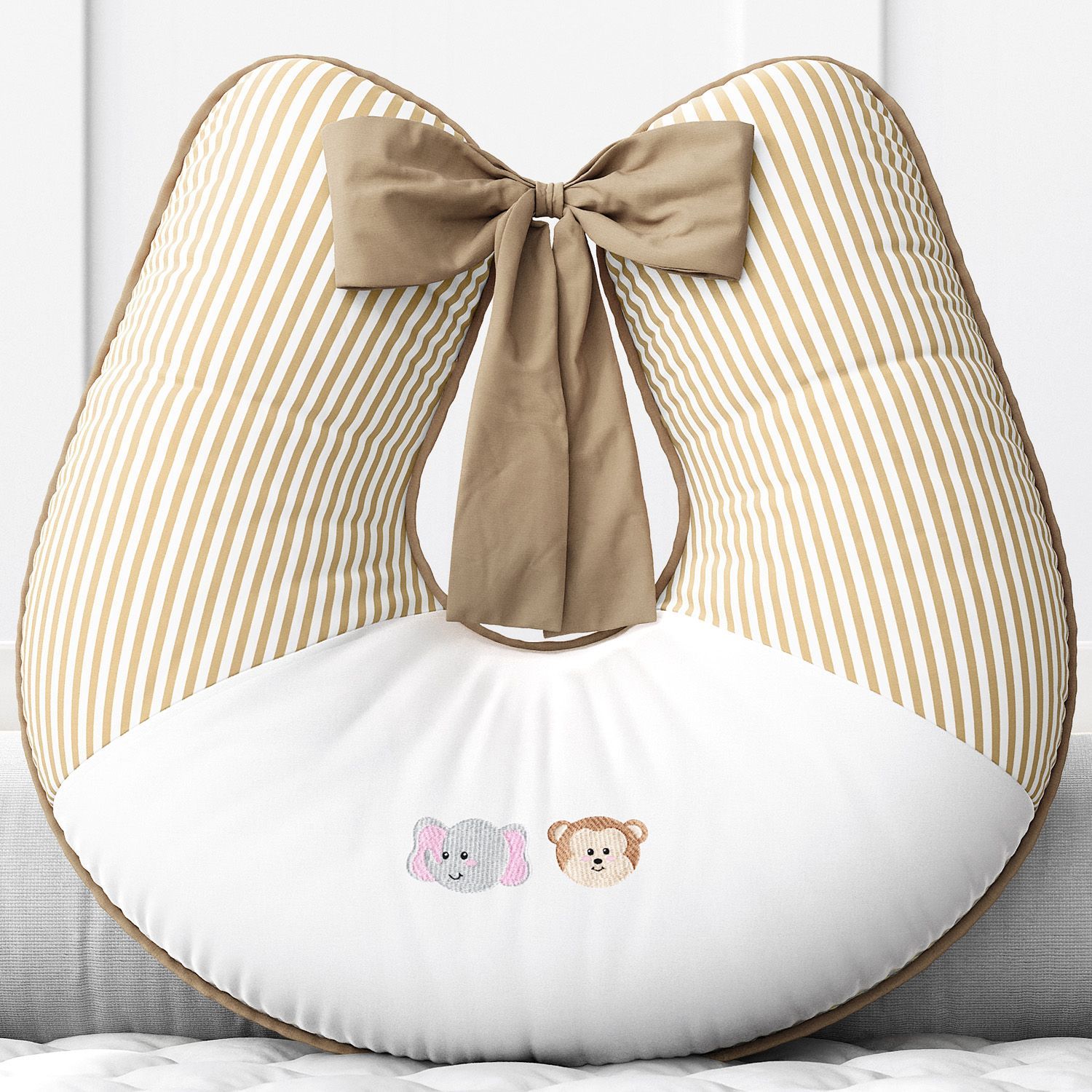 Quarto de Bebê Completo Amiguinhos Safári 24 Peças