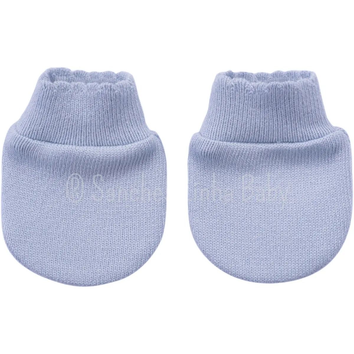 Luva Bebê Sanches Acrílica Azul