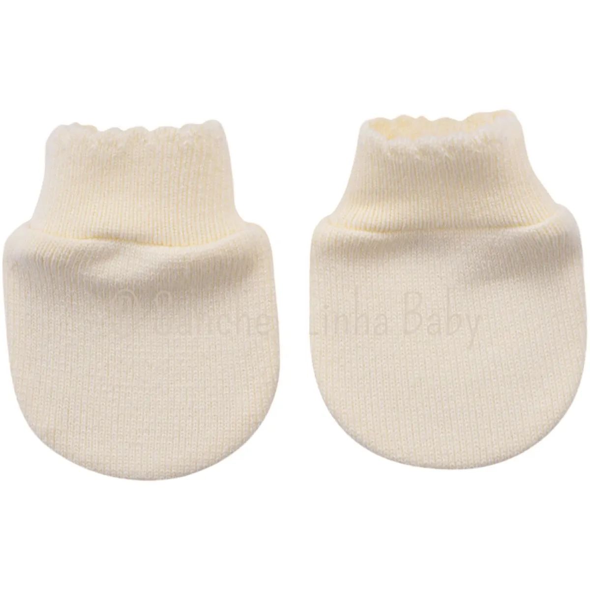 Luva Bebê Sanches Acrílica Azul