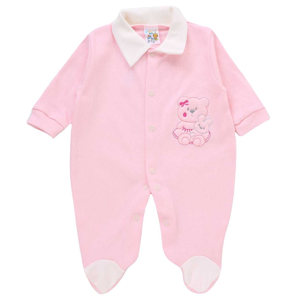 Macacão Longo Kamule em Suedine com Bordado Sortido