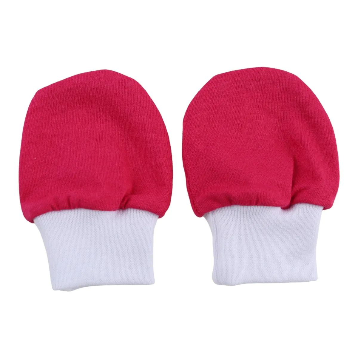 Luva Bebê Chutinho Suedine Liso Azul