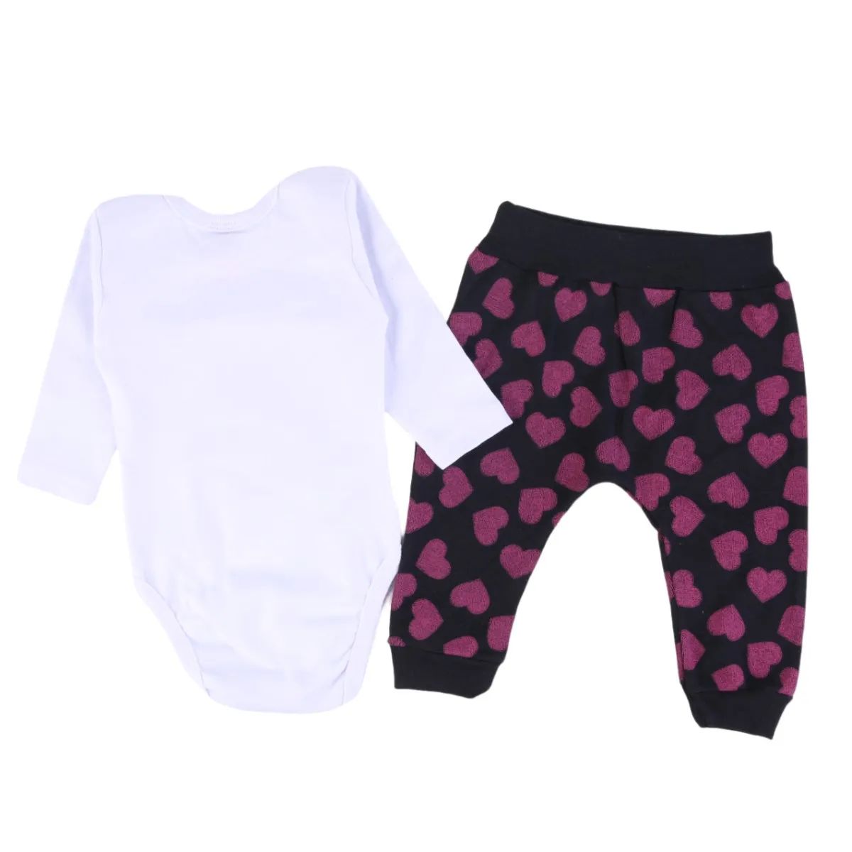 Conjunto Bebê Dengos e Cia Gatinha