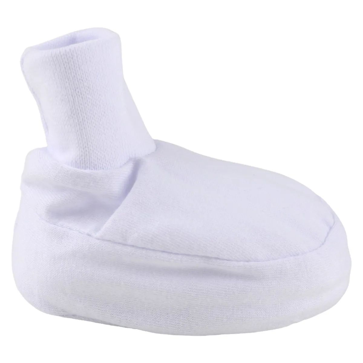 Pantufa Bebê Chutinho Liso Off White