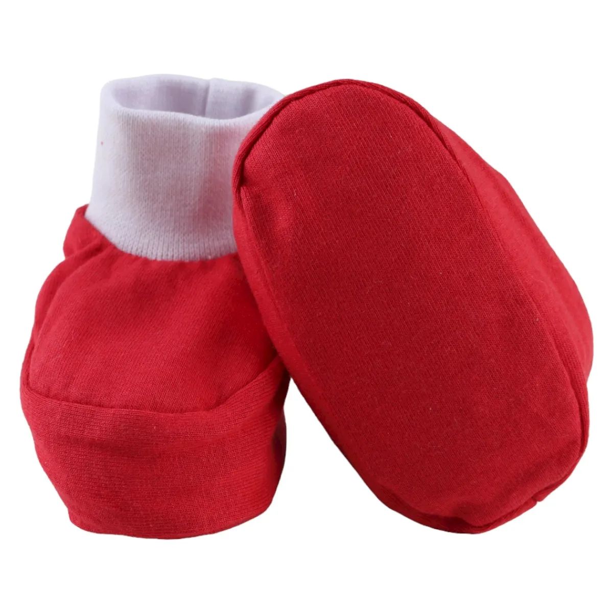 Pantufa Bebê Chutinho Liso Off White