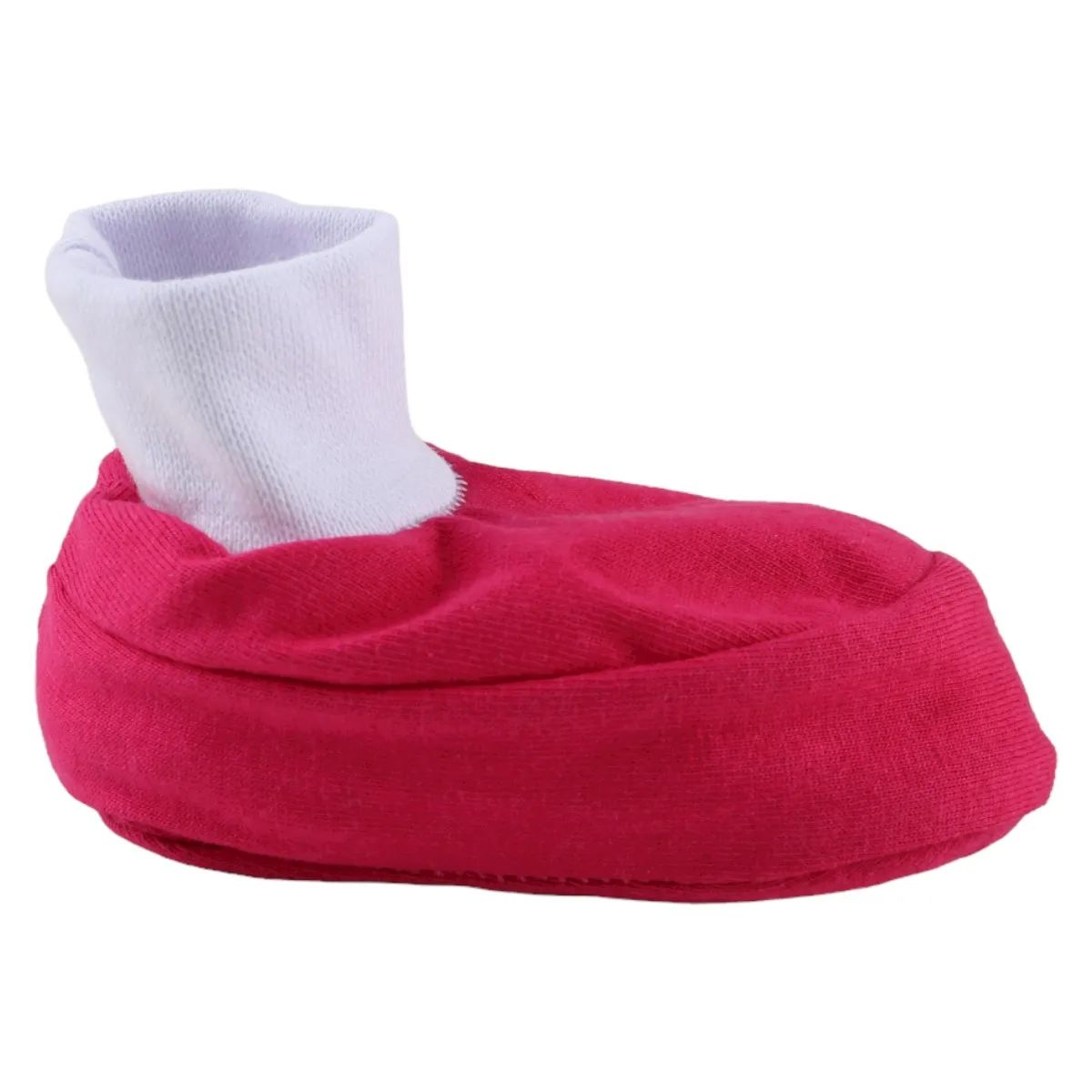 Pantufa Bebê Chutinho Liso Off White