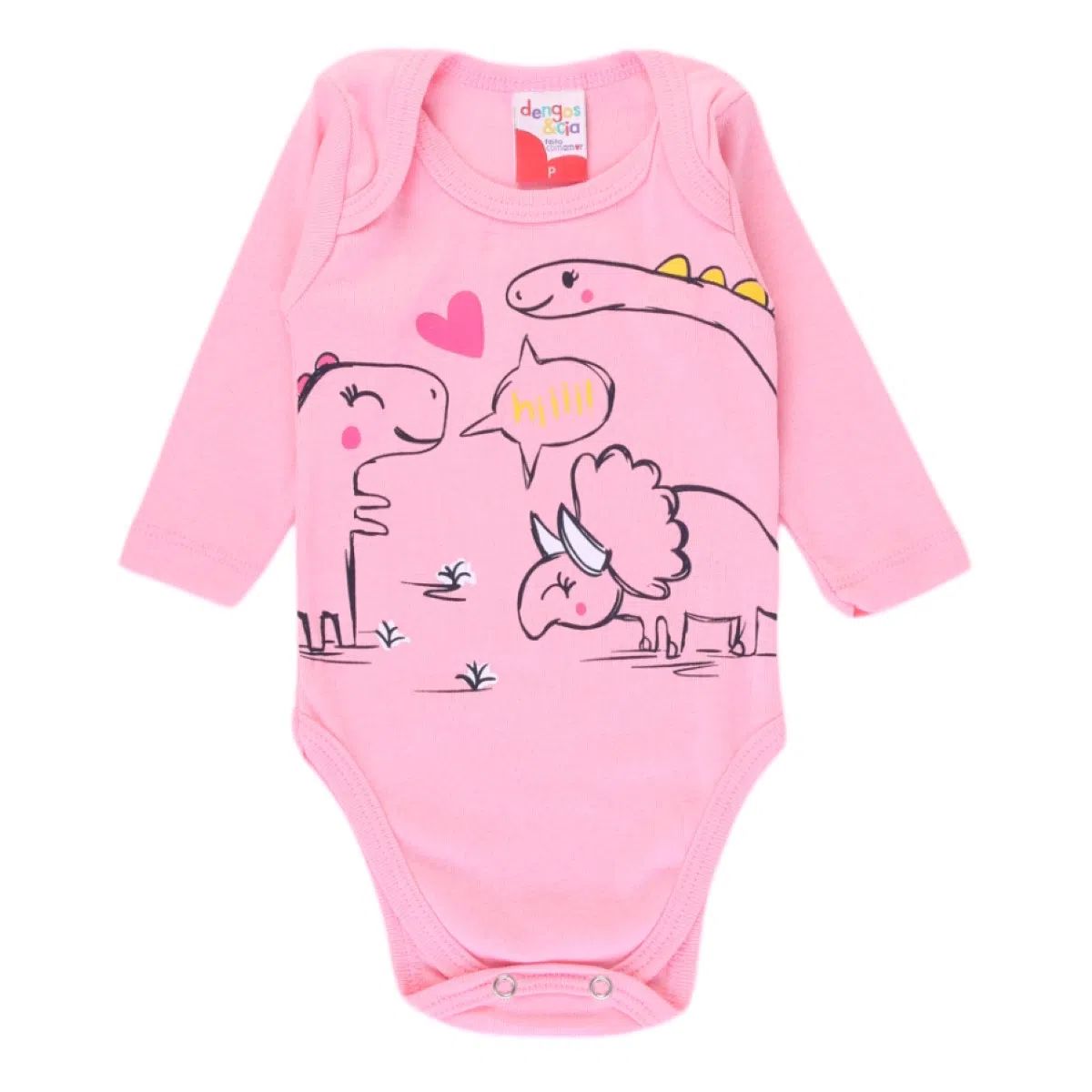 Conjunto Bebê Dengos e Cia Dino