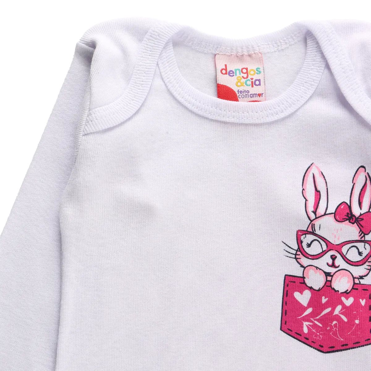 Conjunto Bebê Dengos e Cia Raposa