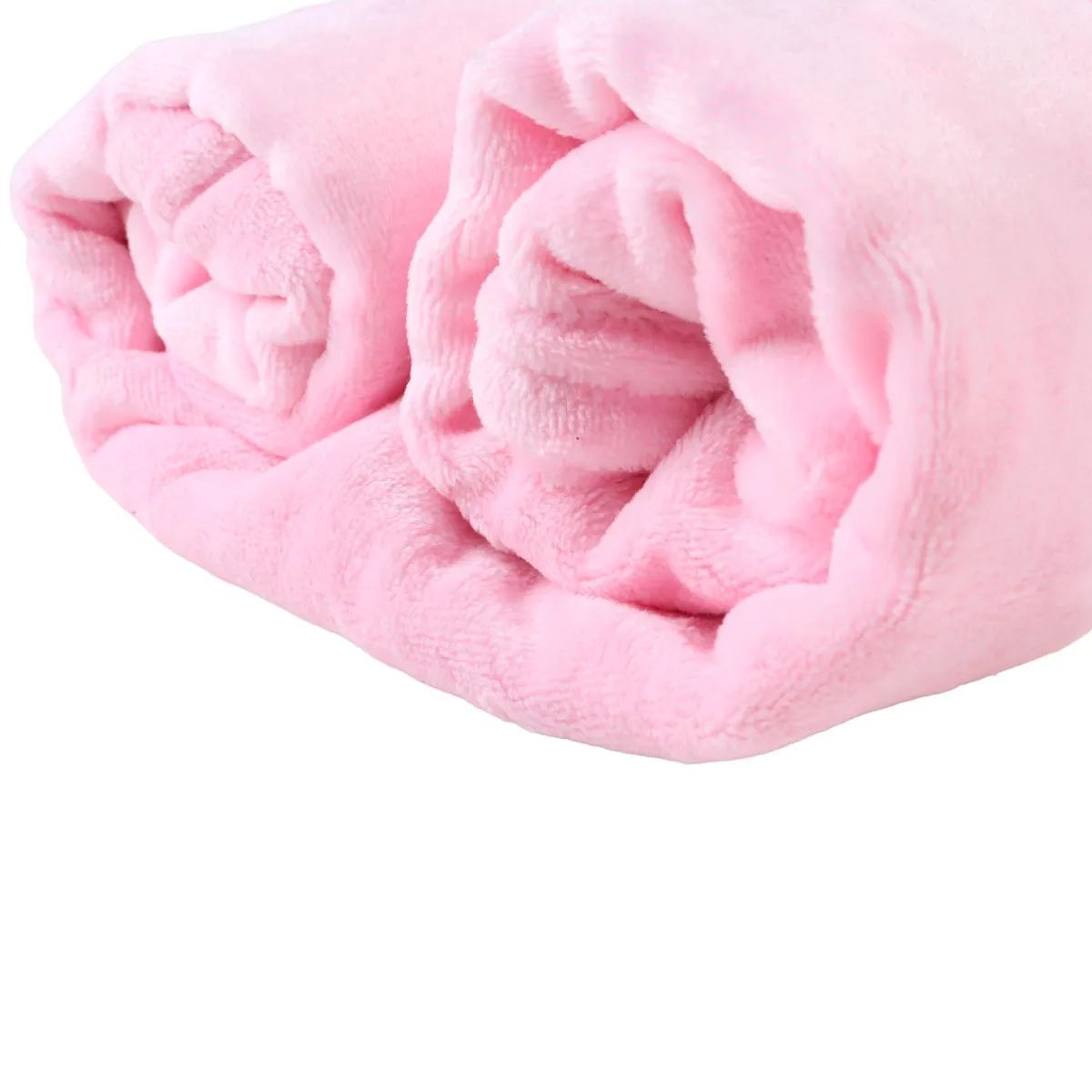 Cobertor Microfibra Baby Gijo Bordado Borboleta com Capuz Rosa 1M