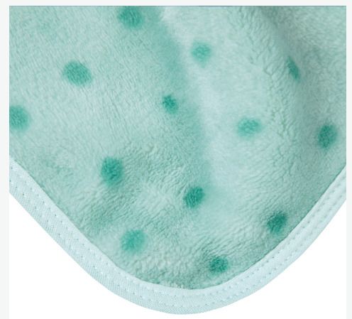 Cobertor Microfibra Bebê Papi Friends Poá Bege 70cm