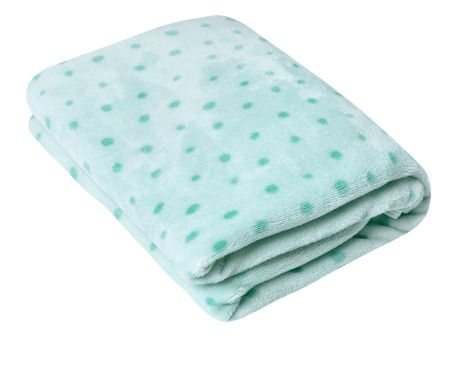 Cobertor Microfibra Bebê Papi Friends Poá Bege 70cm