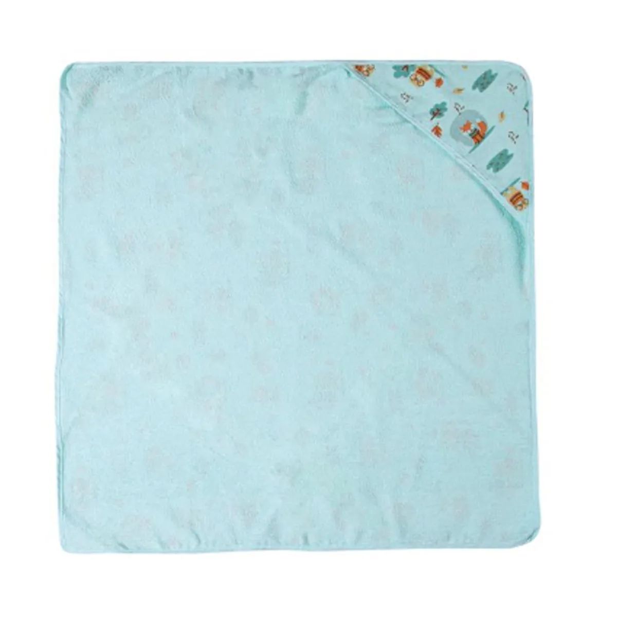 Toalha Felpuda Papizinha Karinho com Capuz Bosque