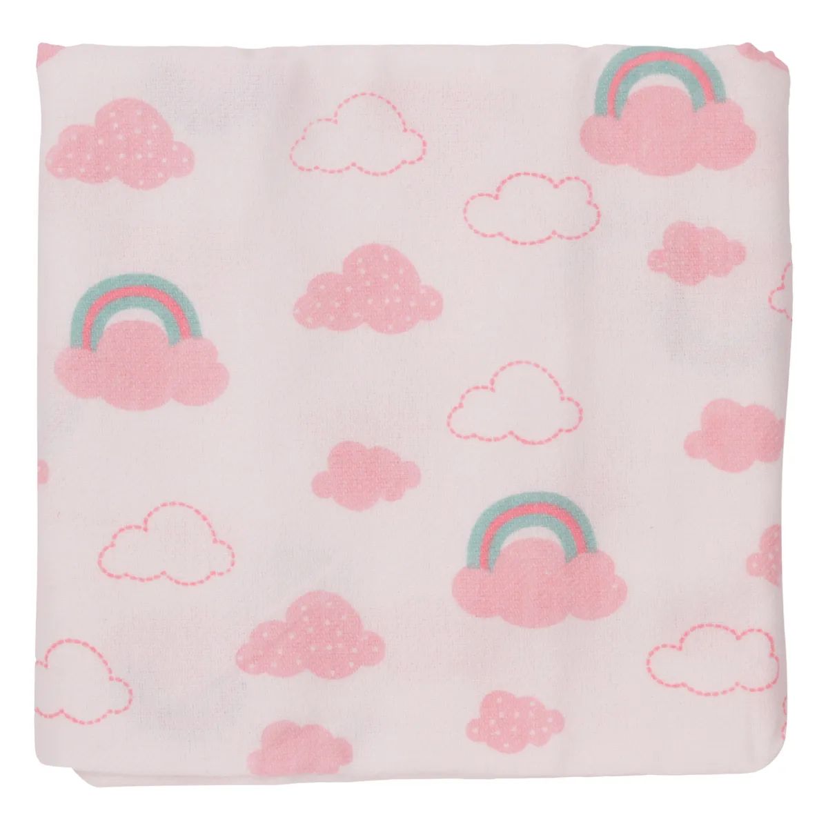 Cueiro Papi Baby Nuvem Rosa