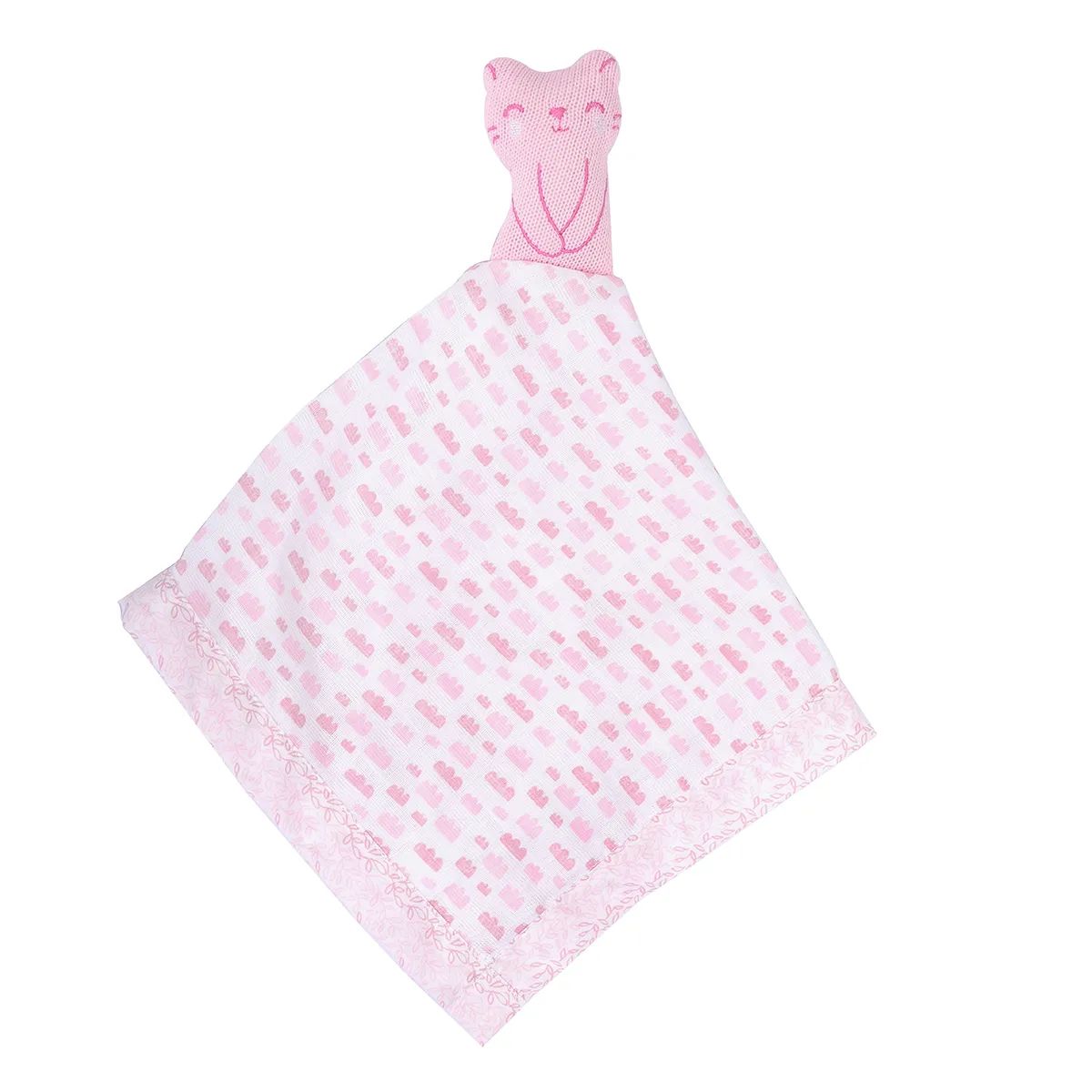 Naninha Tricot Minasrey Cia do Neném Classic Gatinha Rosa