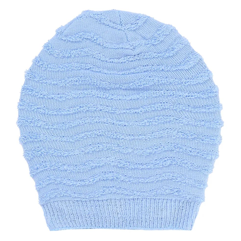 Kit Gorro, Luva e Meia Centopé Azul Marinho
