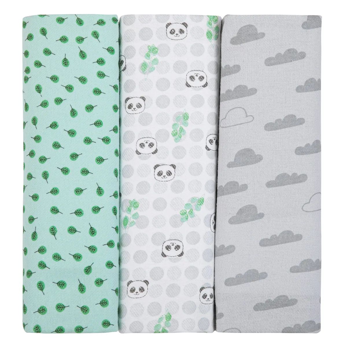 Kit Cueiro Composê Papi Panda 80x60