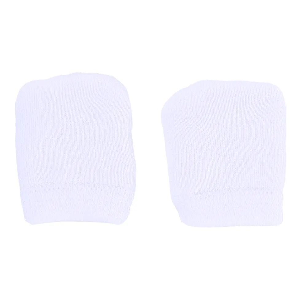 Kit Touca, Luva e Meia Coroa Branco e Azul