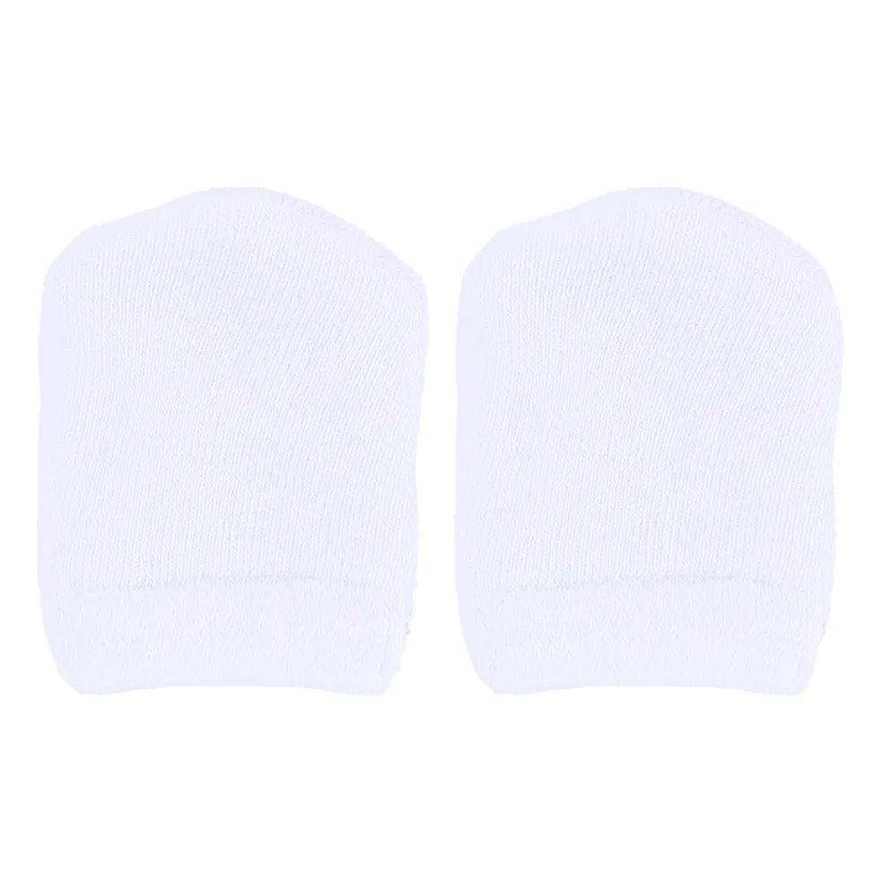 Kit Touca, Luva e Meia Coroa Branco e Azul