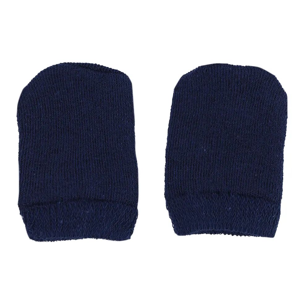 Kit Touca, Luva e Meia Aviãozinho Azul Marinho