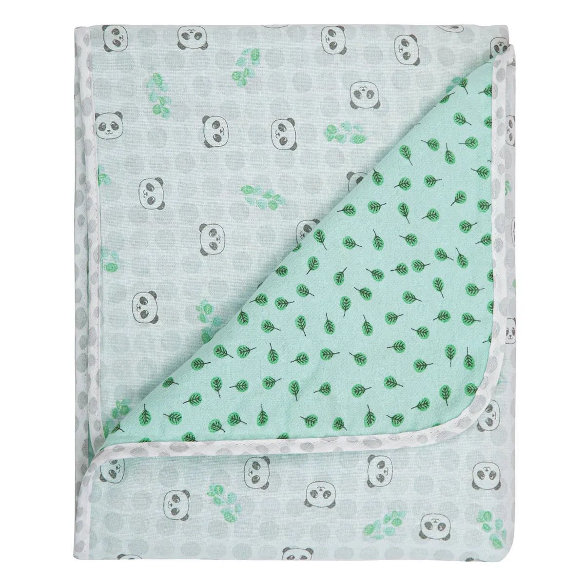 Manta Papi Dupla Face Panda 80cm