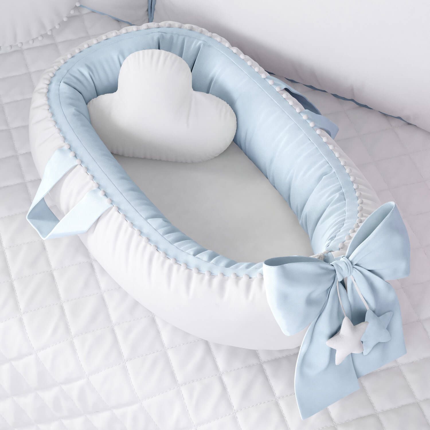 Quarto de Bebê Completo Anjo 16 Peças