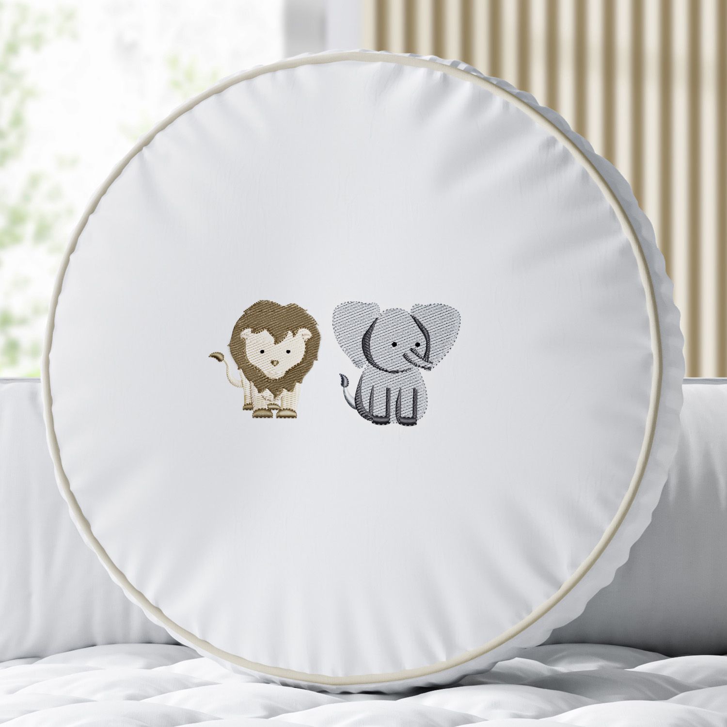 Quarto de Bebê Completo Safári Baby 16 Peças