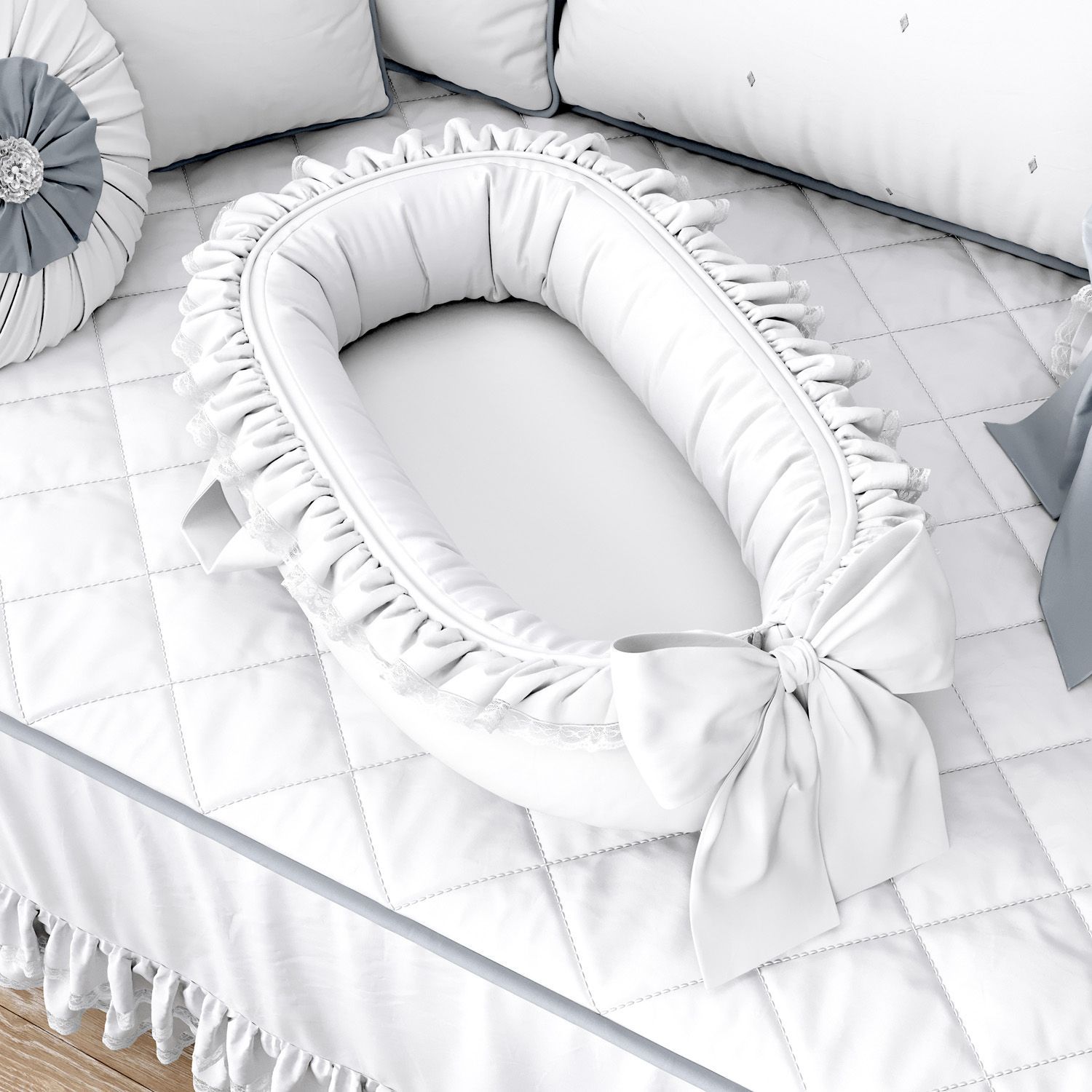 Quarto de Bebê Completo Safári Baby 16 Peças