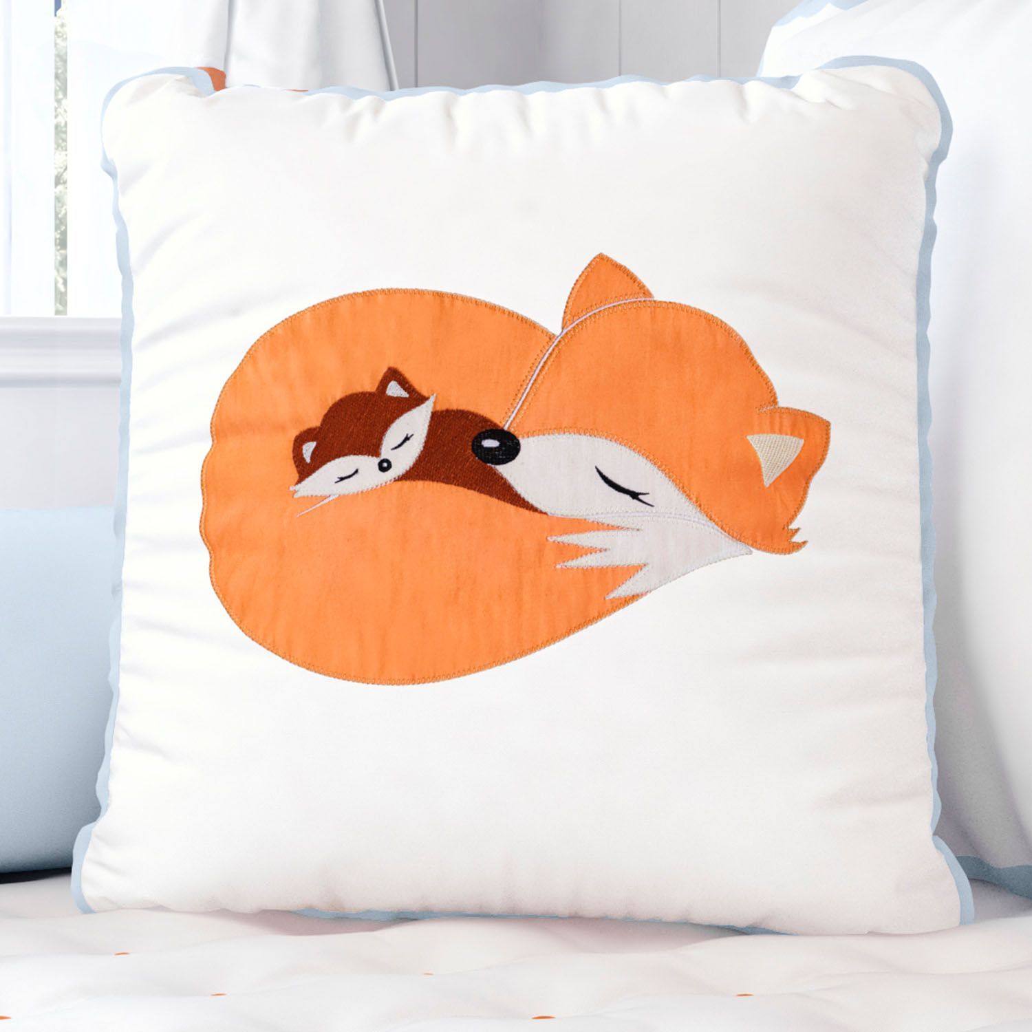 Quarto de Bebê Completo Raposinha Laranja 20 Peças