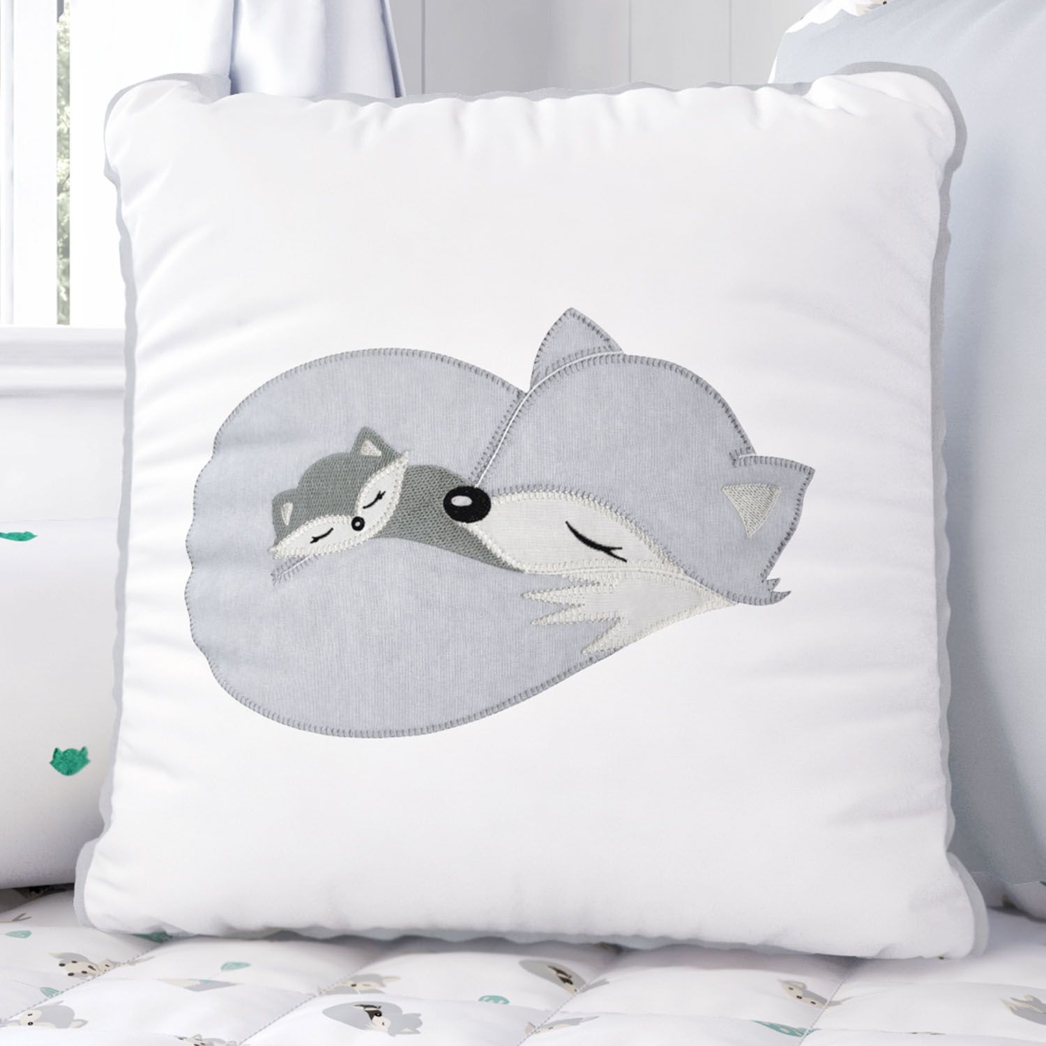 Quarto de Bebê Completo Raposinha Laranja 20 Peças