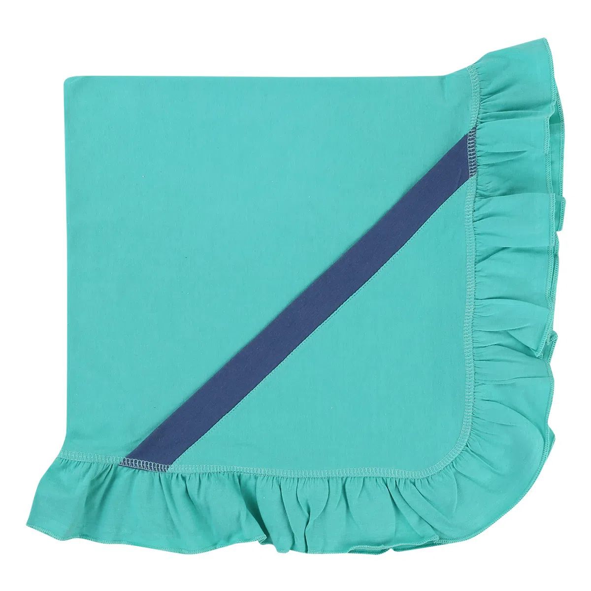 Saída Maternidade Baby Gijo em Meia Malha Dog Verde 2 Peças